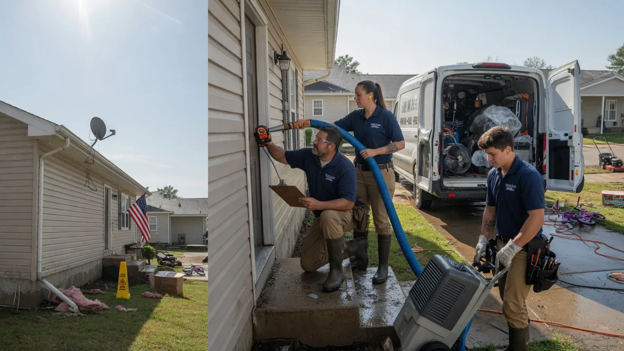 Ceiling Water Damage Restoration in Shenandoah, VA near me
